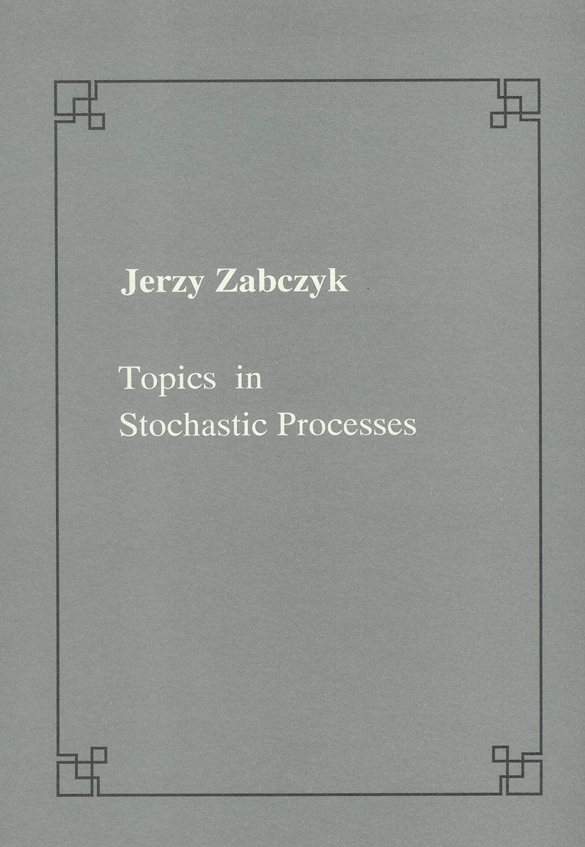 Topics in stochastic processes
