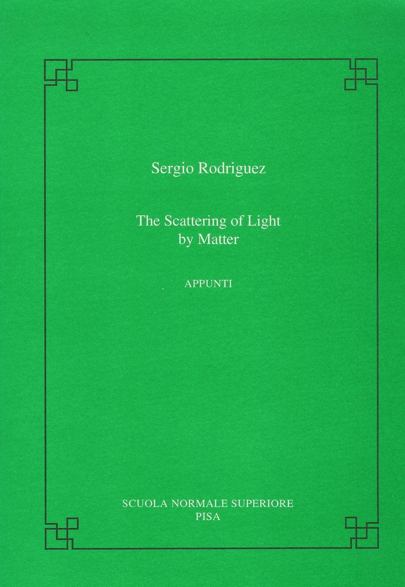 The scattering of light by matter
