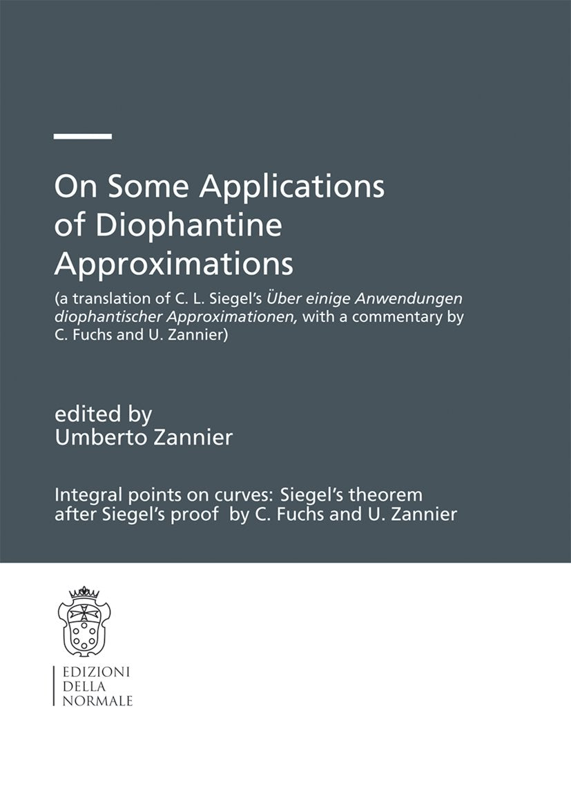 Publications of the Scuola Normale Superiore