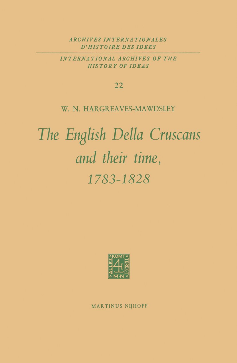 International Archives of the History of Ideas Archives internationales d'histoire des idées
