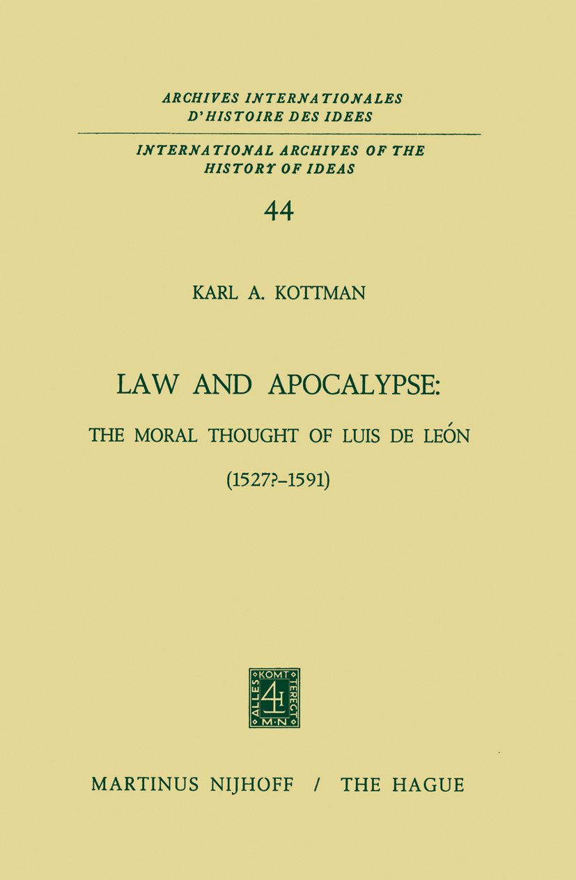 International Archives of the History of Ideas Archives internationales d'histoire des idées