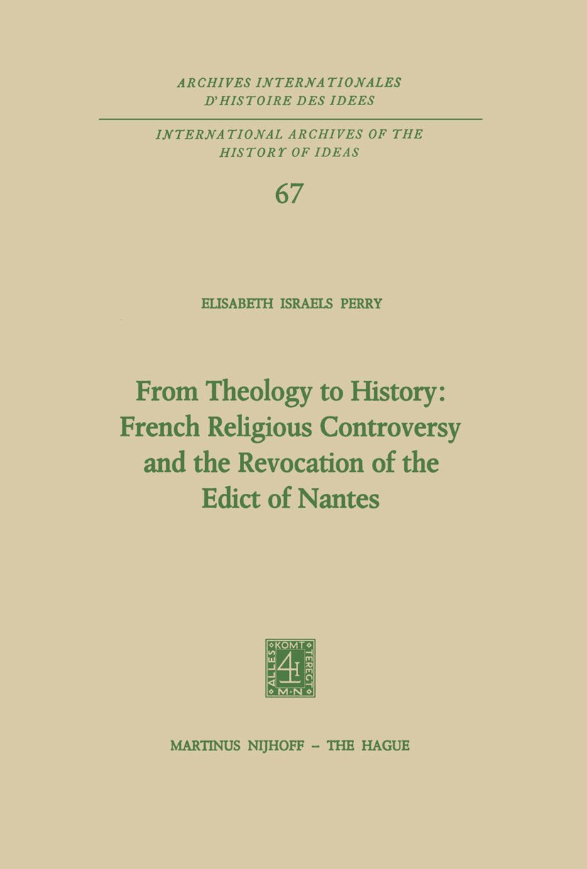 International Archives of the History of Ideas Archives internationales d'histoire des idées