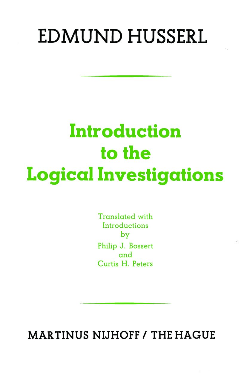Introduction to the Logical Investigations