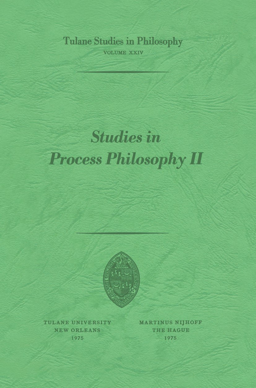 Tulane Studies in Philosophy