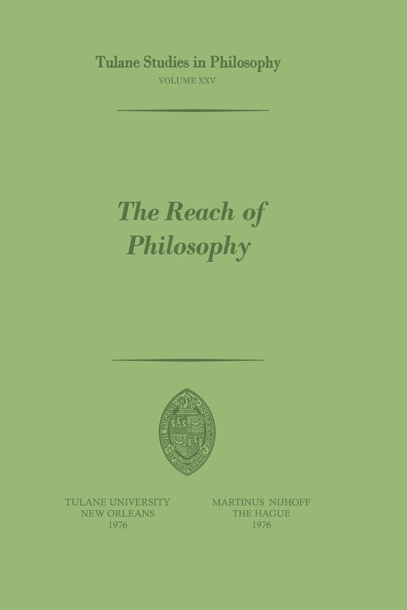 Tulane Studies in Philosophy