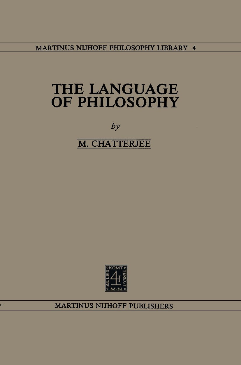 Martinus Nijhoff Philosophy Library