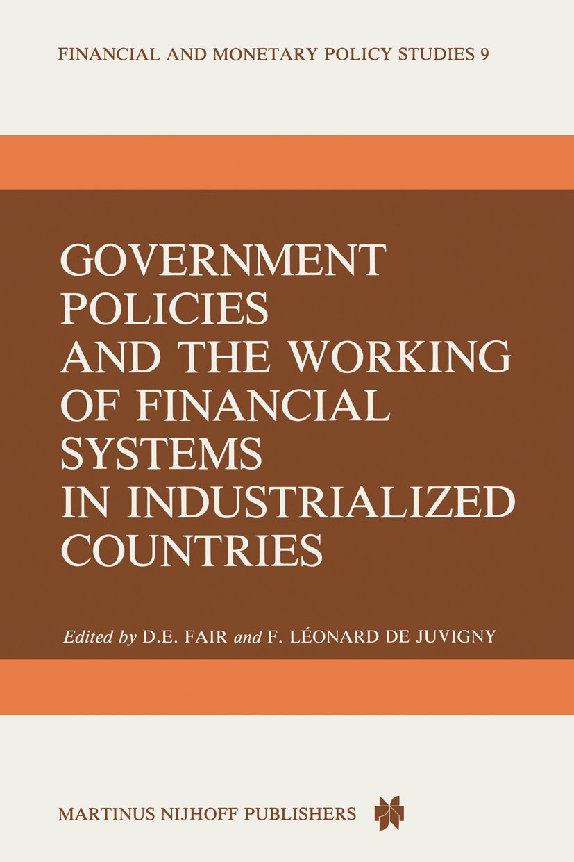 Financial and Monetary Policy Studies