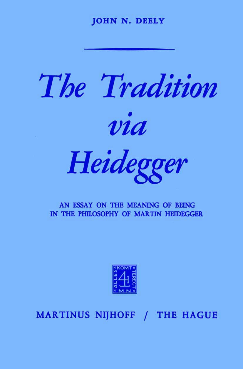 The Tradition via Heidegger
