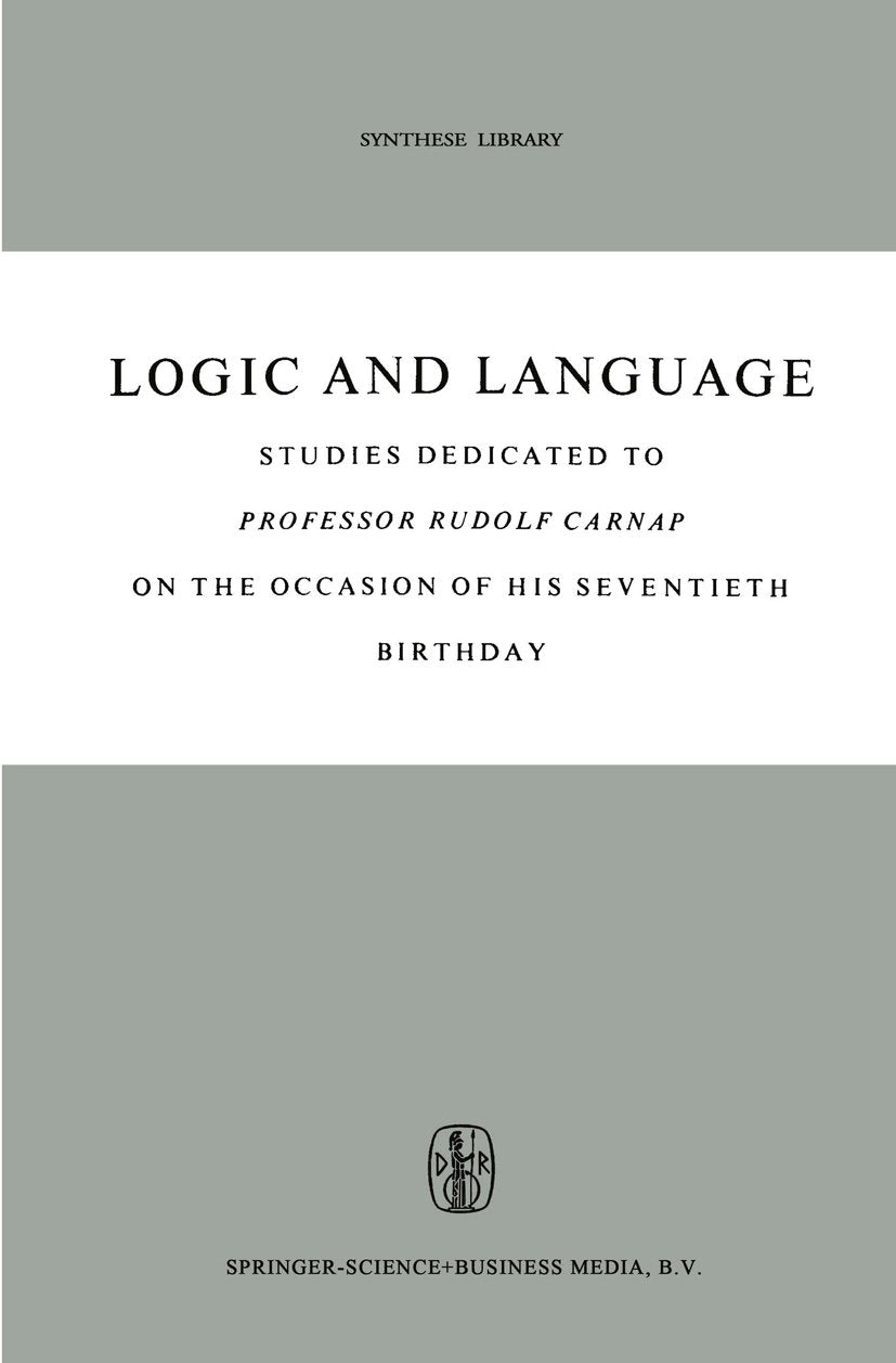 Logic and Language