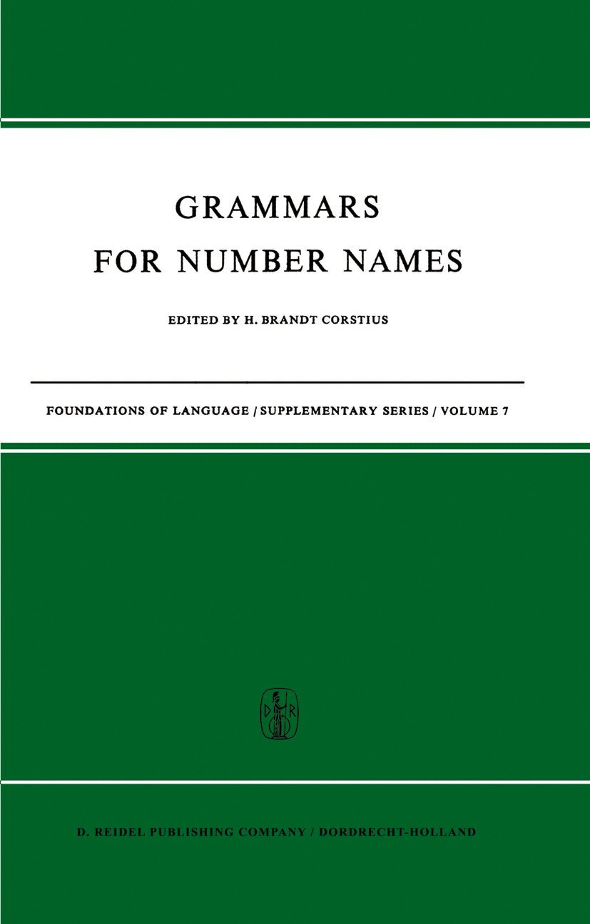 Foundations of Language Supplementary Series