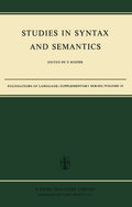 Foundations of Language Supplementary Series