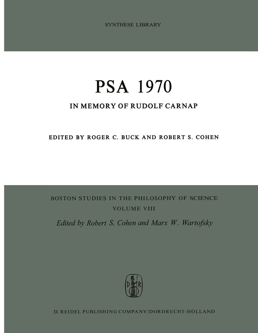 Boston Studies in the Philosophy and History of Science