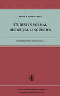 Formal Linguistics Series