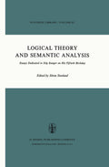 Logical Theory and Semantic Analysis