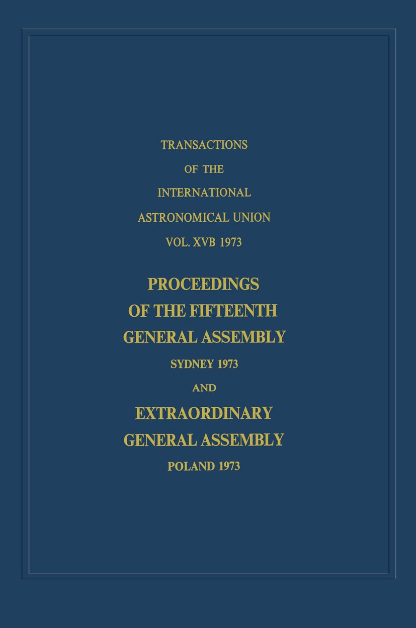 International Astronomical Union Transactions