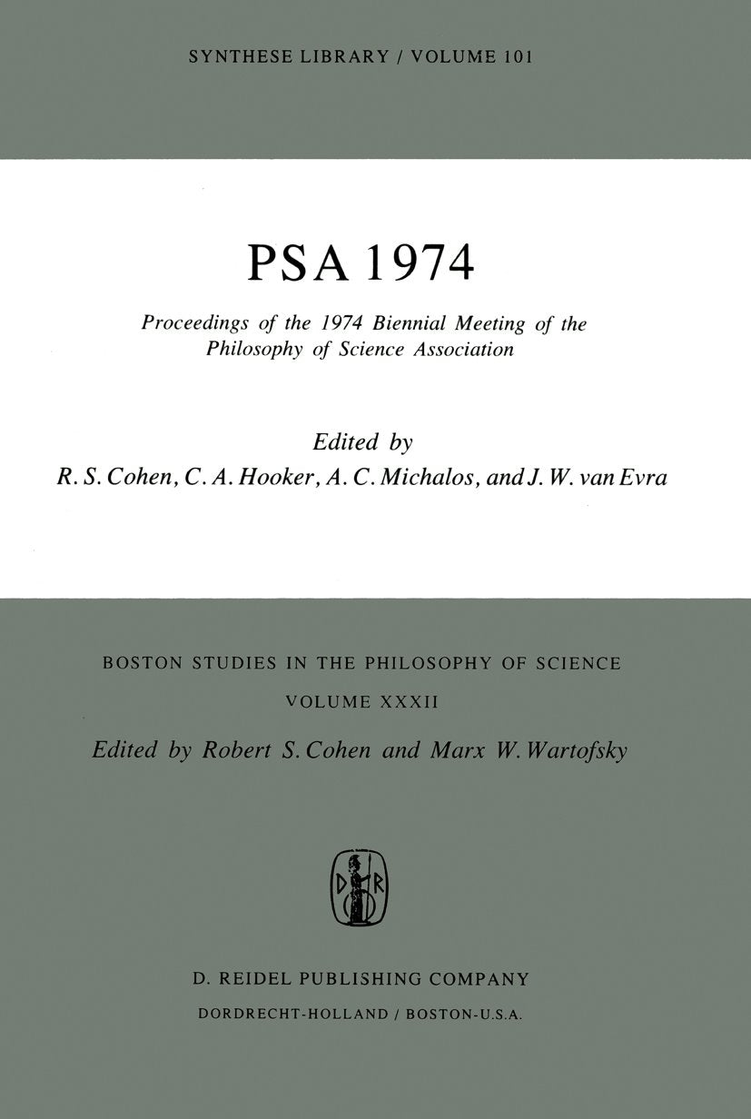 Boston Studies in the Philosophy and History of Science