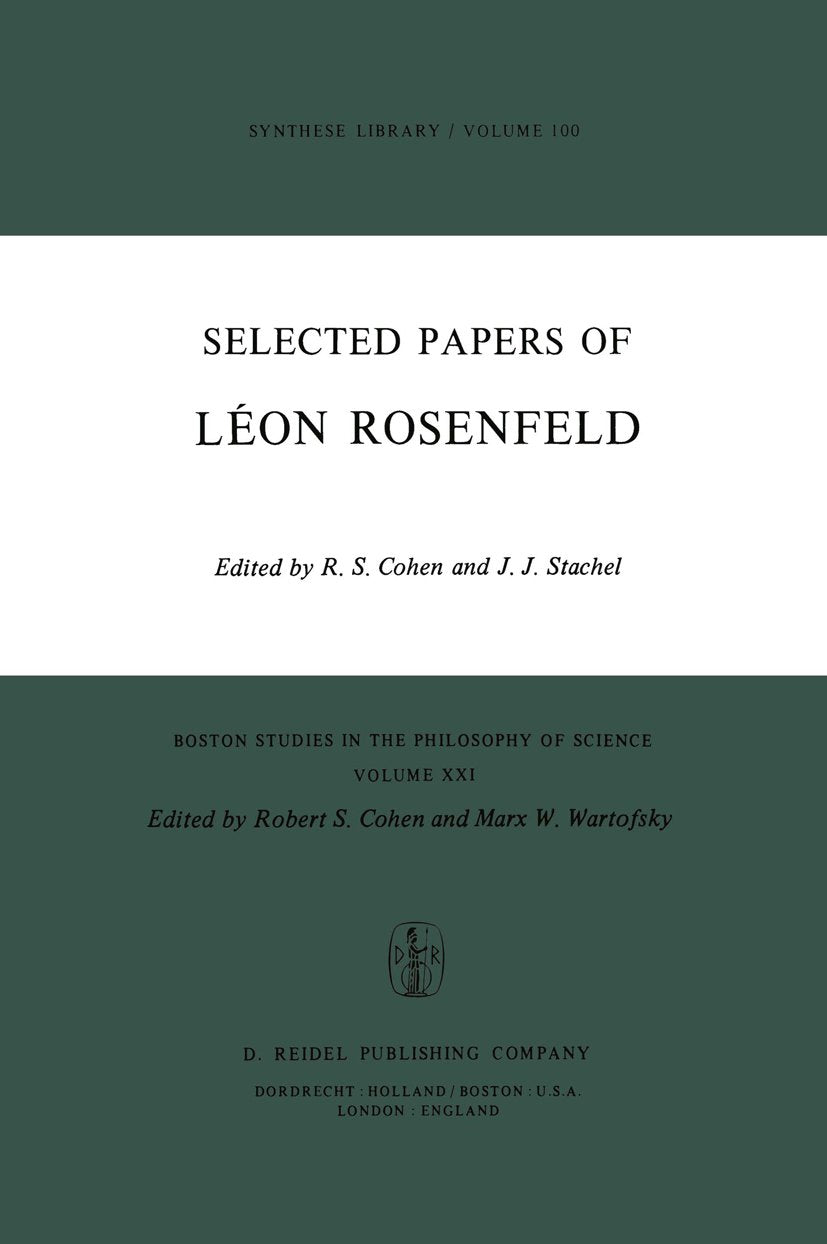 Boston Studies in the Philosophy and History of Science