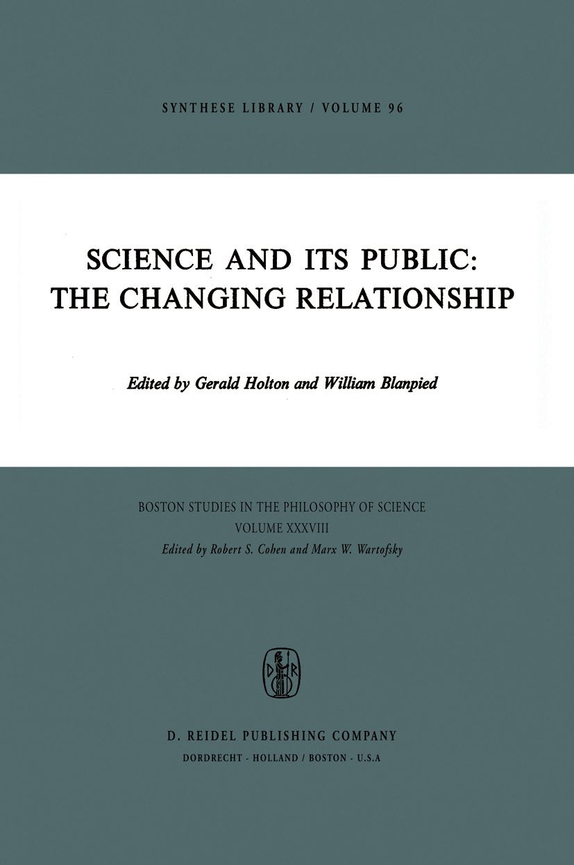 Boston Studies in the Philosophy and History of Science