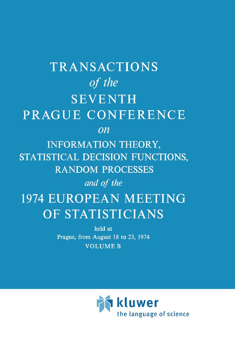 Transactions of the Prague Conferences on Information Theory