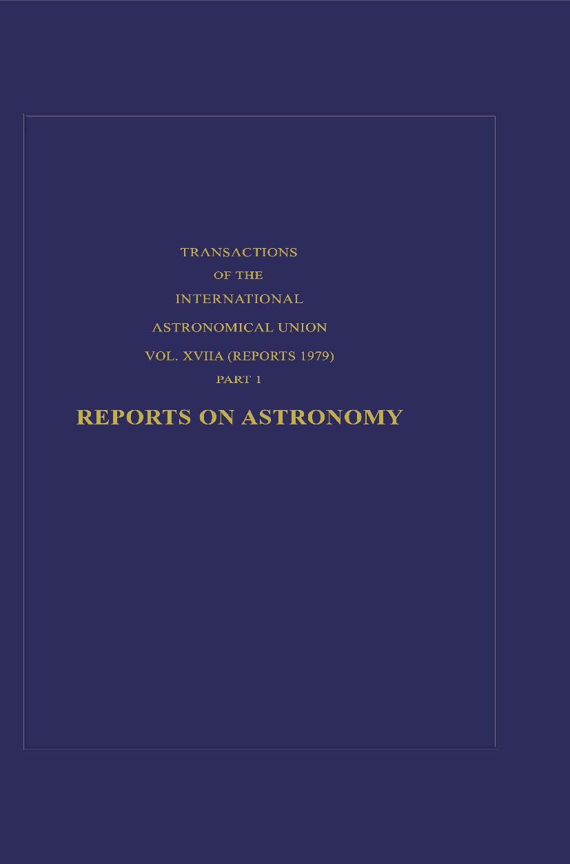 Reports on Astronomy