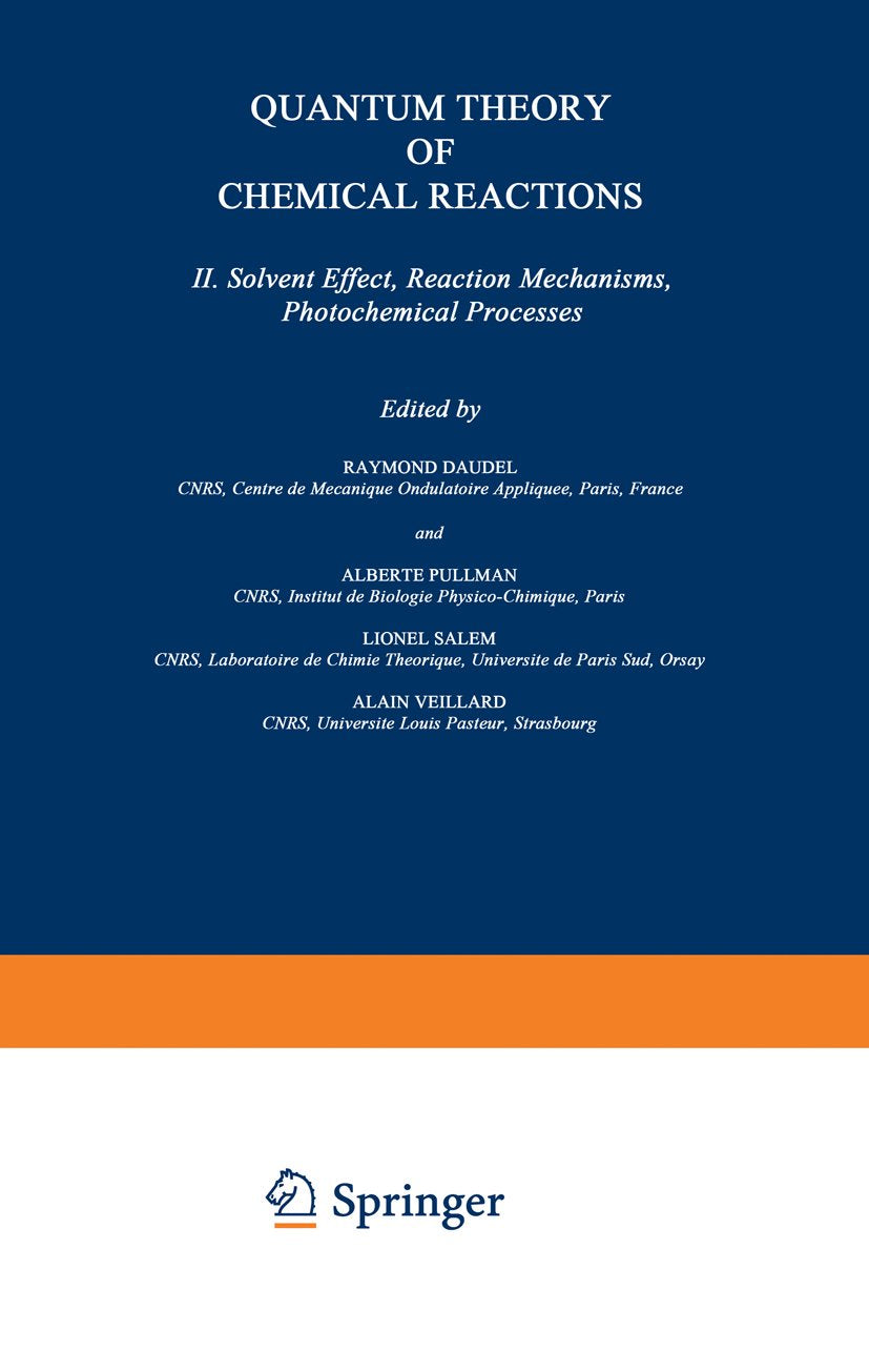 Quantum Theory Chemical Reactions