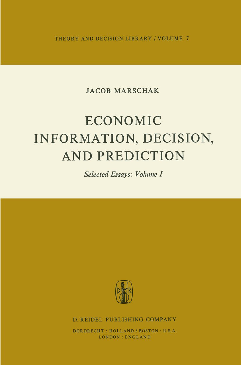 Economic Information, Decision, and Prediction