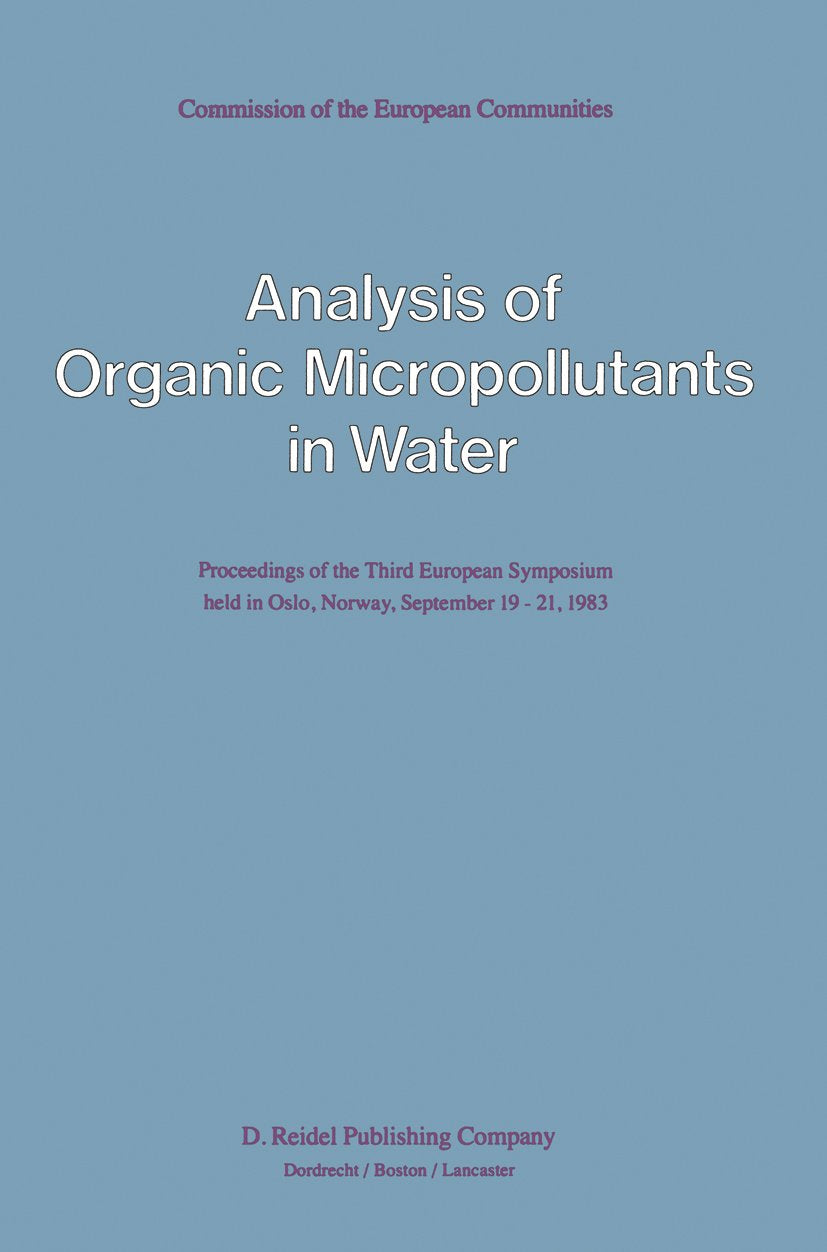 Analysis of Organic Micropollutants in Water