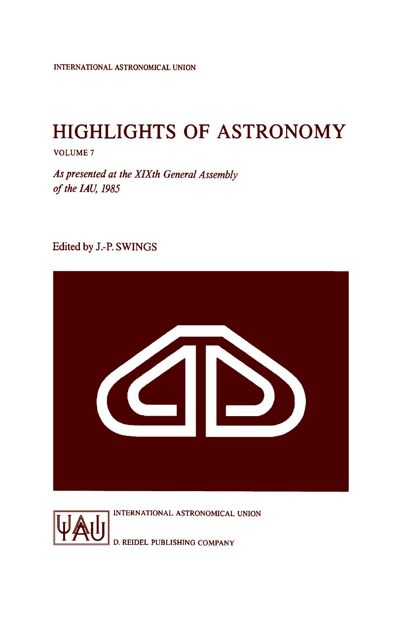 International Astronomical Union Highlights