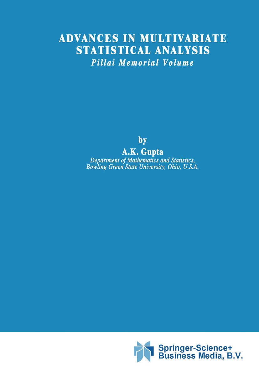Advances in Multivariate Statistical Analysis