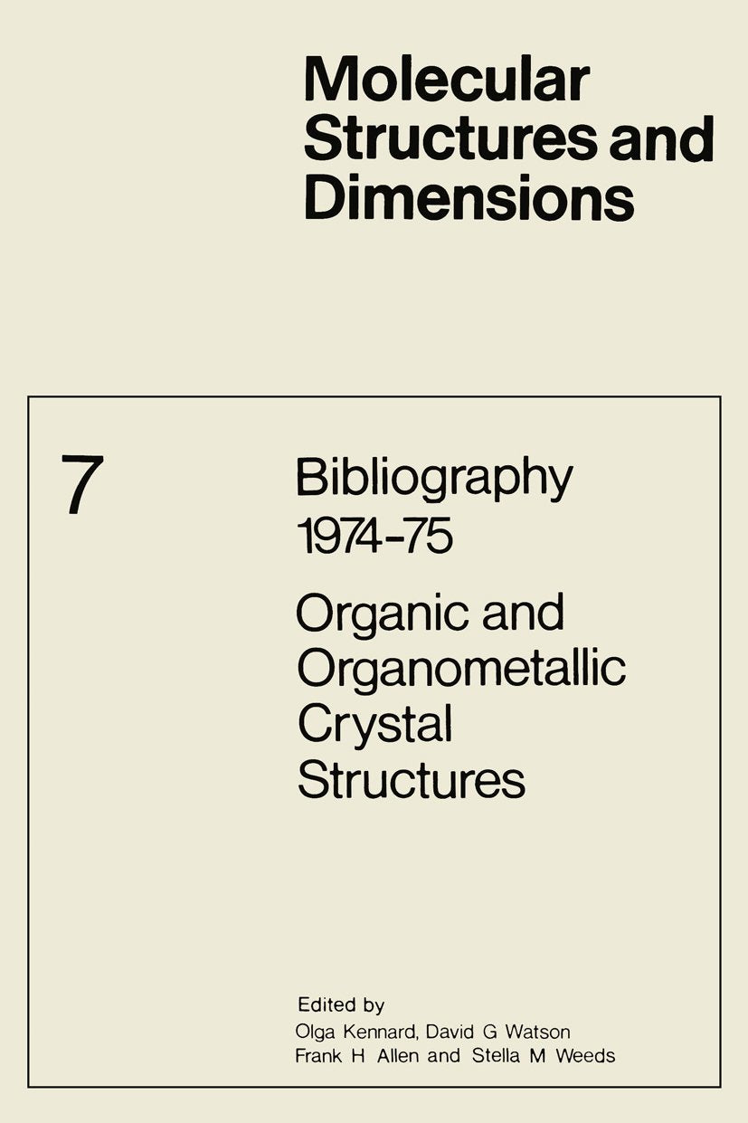 Molecular Structure and Dimensions