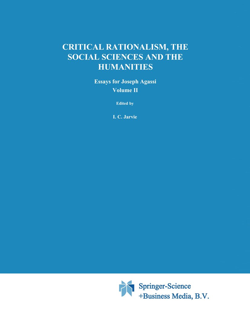 Critical Rationalism, the Social Sciences and the Humanities