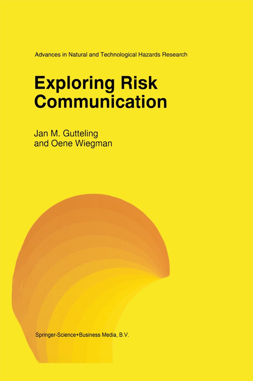 Advances in Natural and Technological Hazards Research