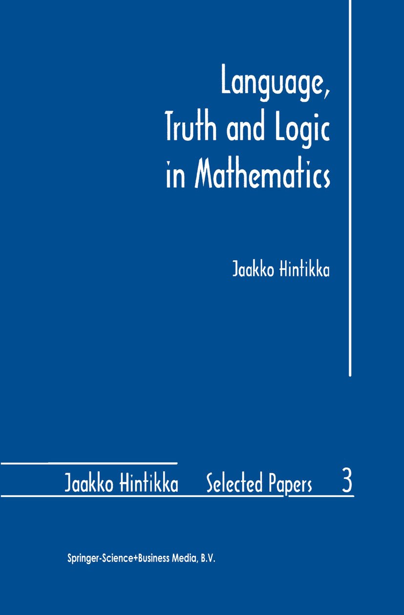 Jaakko Hintikka Selected Papers