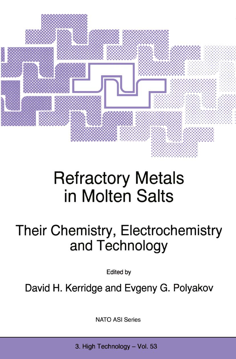 NATO Science Partnership Subseries: 3: Their Chemistry, Electrochemistry and Technology