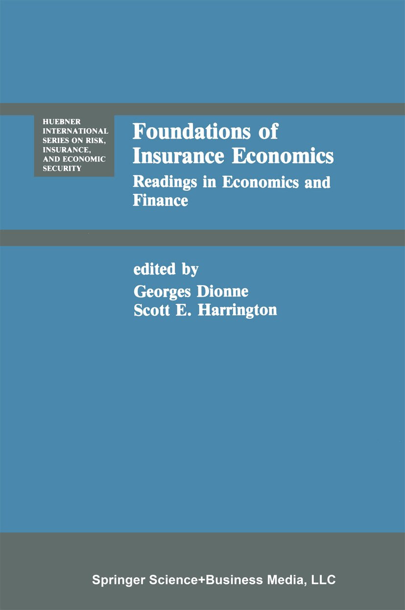 Foundations of Insurance Economics