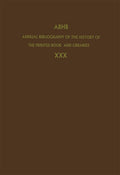 Annual Bibliography of the History of the Printed Book and Libraries