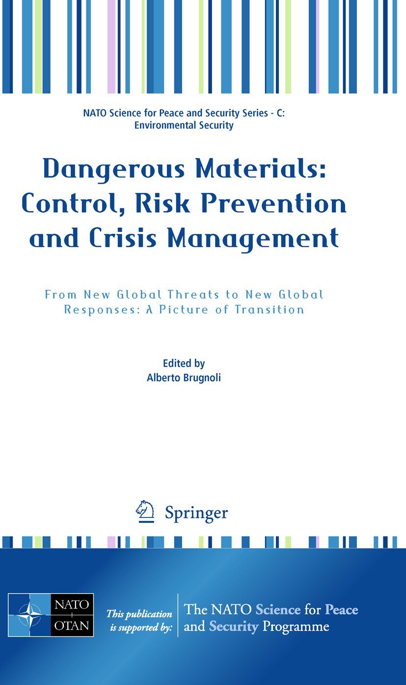 NATO Science for Peace and Security Series C: Environmental Security
