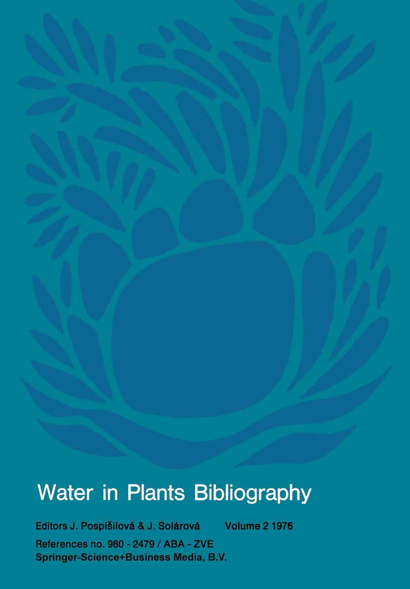 Water in Plants Bibliography