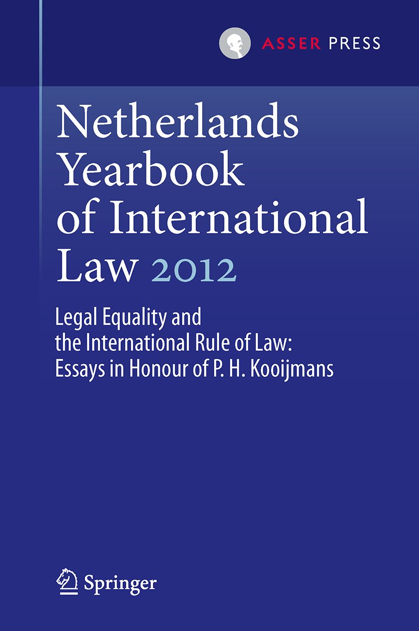 Netherlands Yearbook of International Law