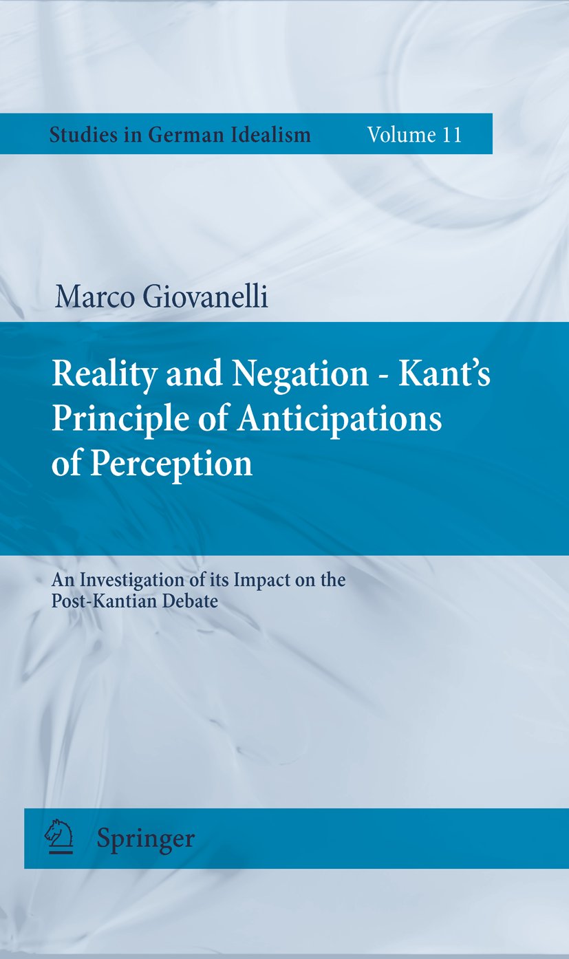 Studies in German Idealism