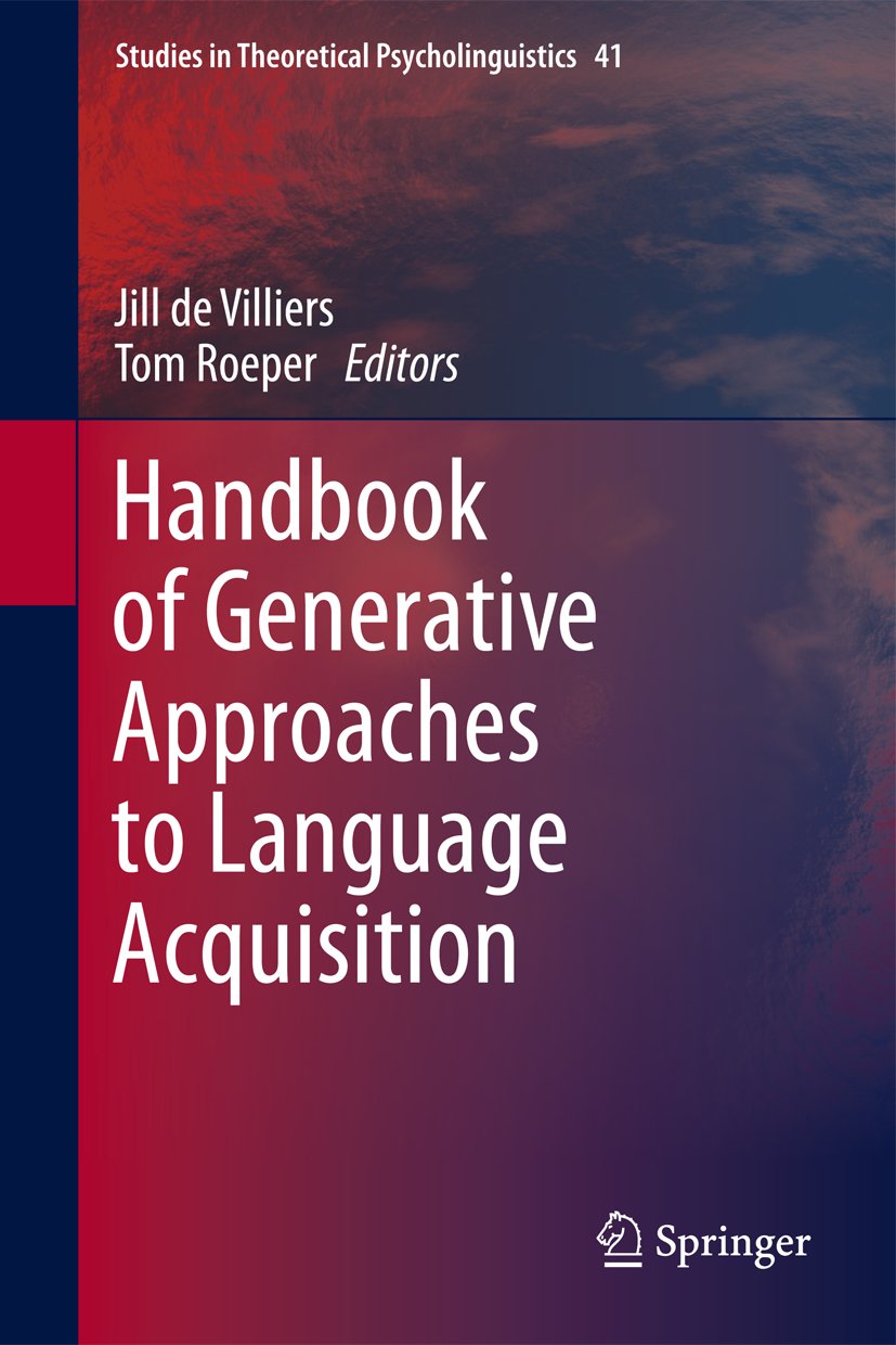 Studies in Theoretical Psycholinguistics