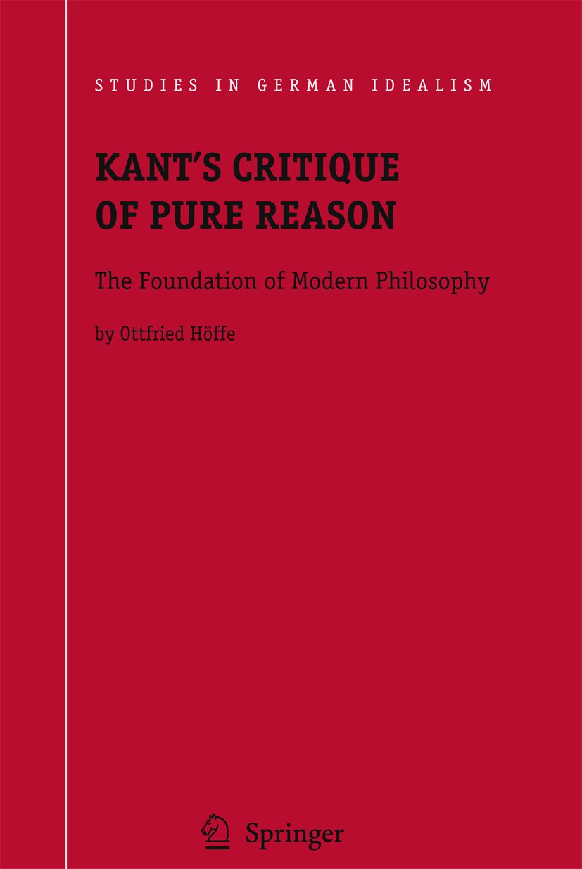 Studies in German Idealism: The Foundation of Modern Philosophy