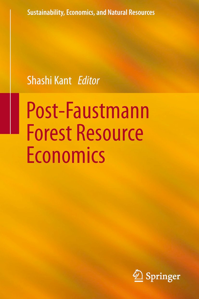 Sustainability, Economics, and Natural Resources