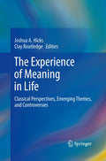 The Experience of Meaning in Life
