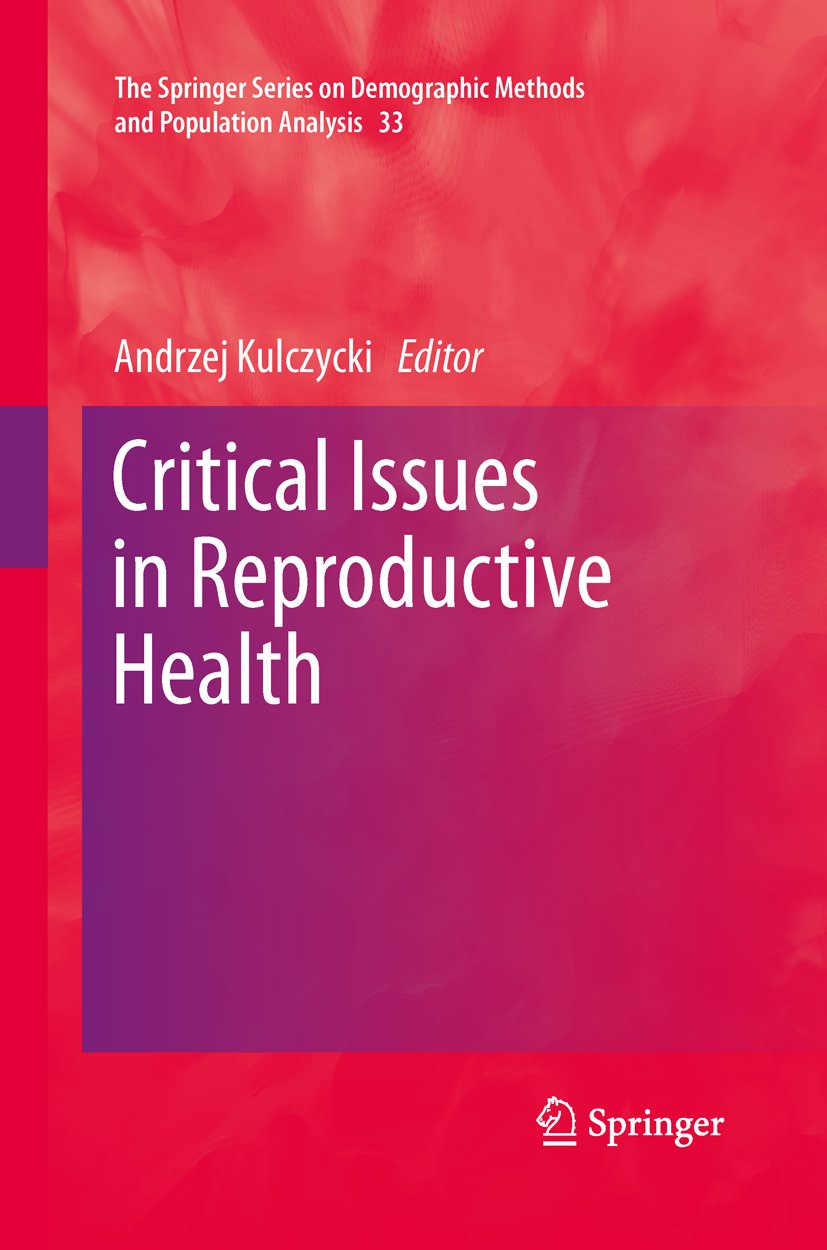 The Springer Series on Demographic Methods and Population Analysis