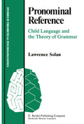 Studies in Theoretical Psycholinguistics