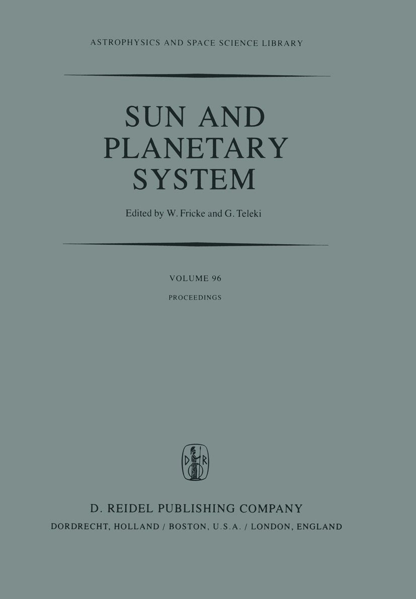 Astrophysics and Space Science Library