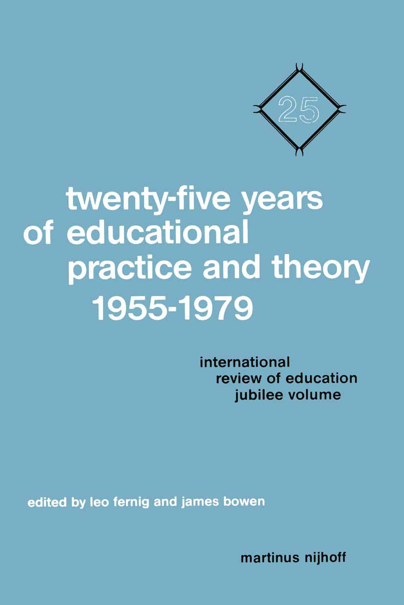 Twenty-Five Years of Educational Practice and Theory 1955–1979