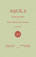 Chestnut Hill Studies in Modern Language and Literature