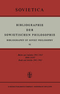 Bibliographie der Sowjetischen Philosophie